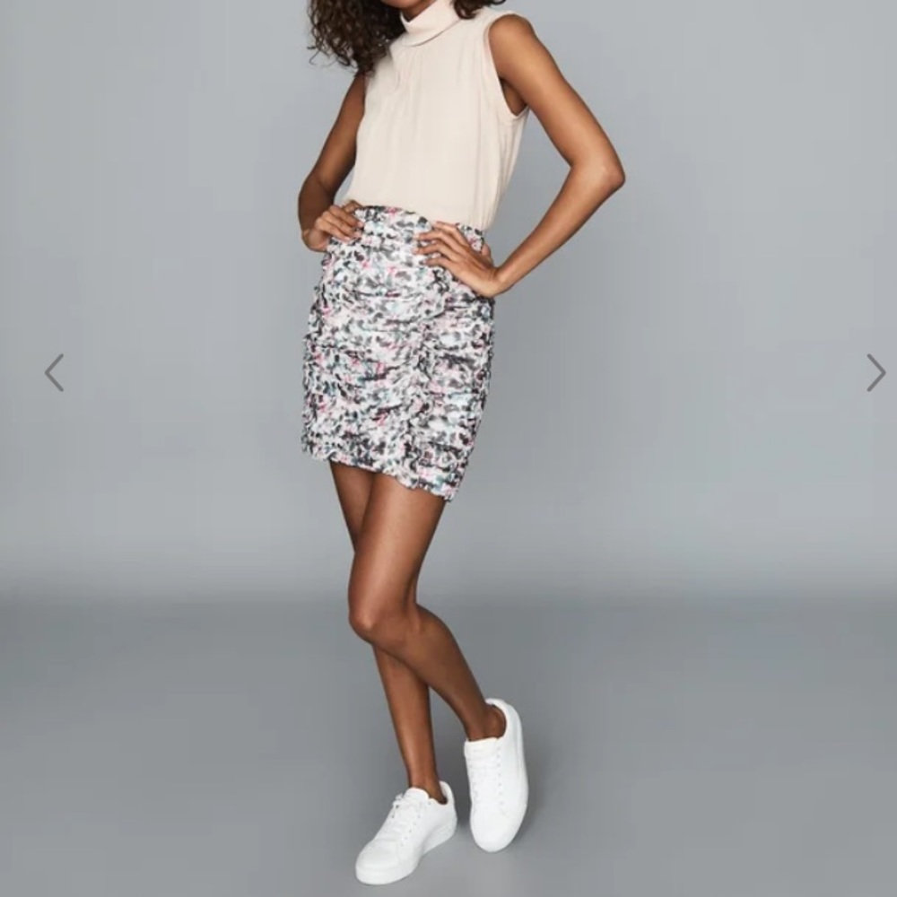 Gorgeous Reiss floral print skirt